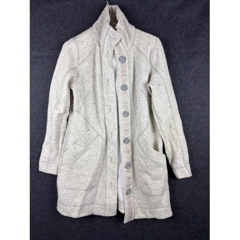 Marmot Maddie Sweater Jacket Turtle Dove Heather Grey Womens L 56240 NWT
